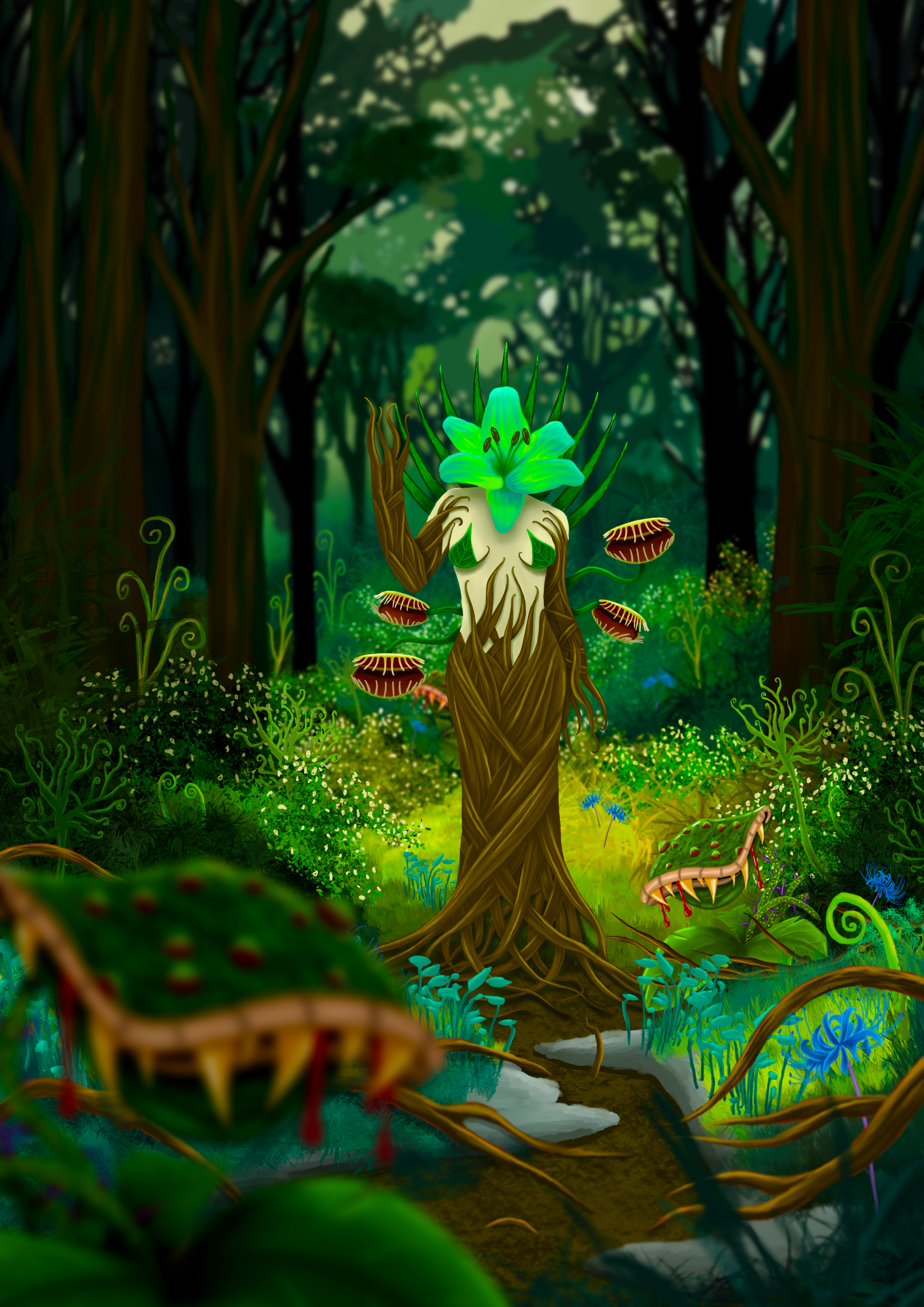 Nature in fantasy art